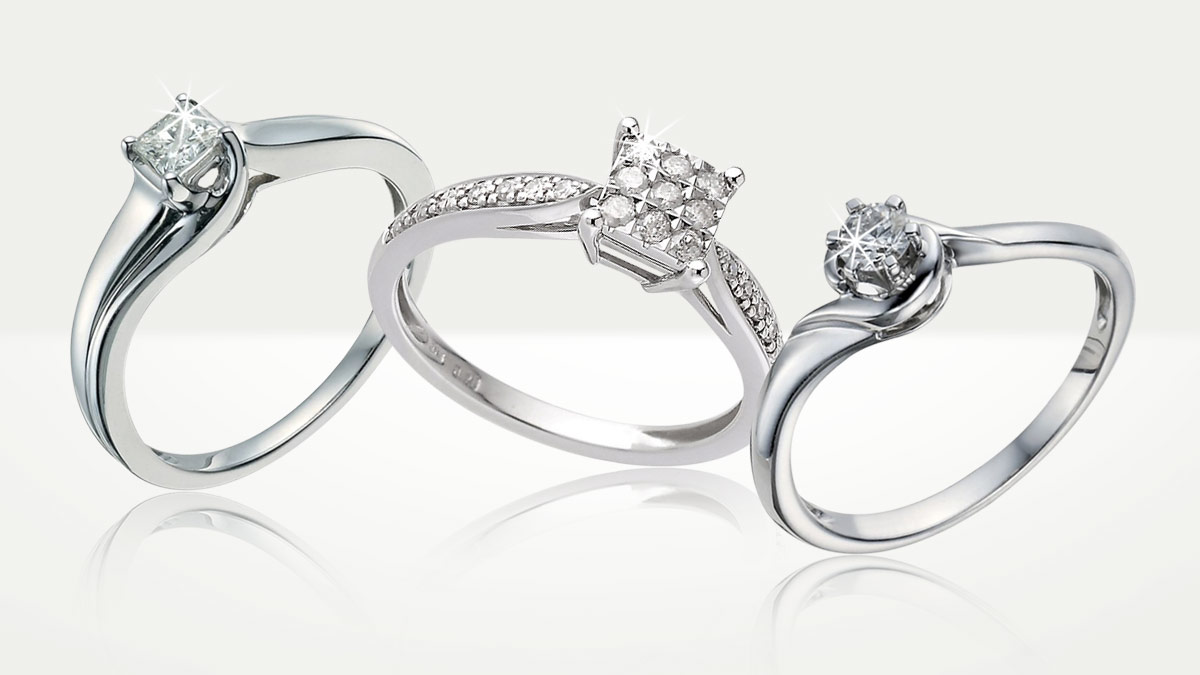 3 Diamond Rings Pick for Valentines Day